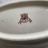 Gien earthenware dish