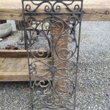 Old cast iron grid