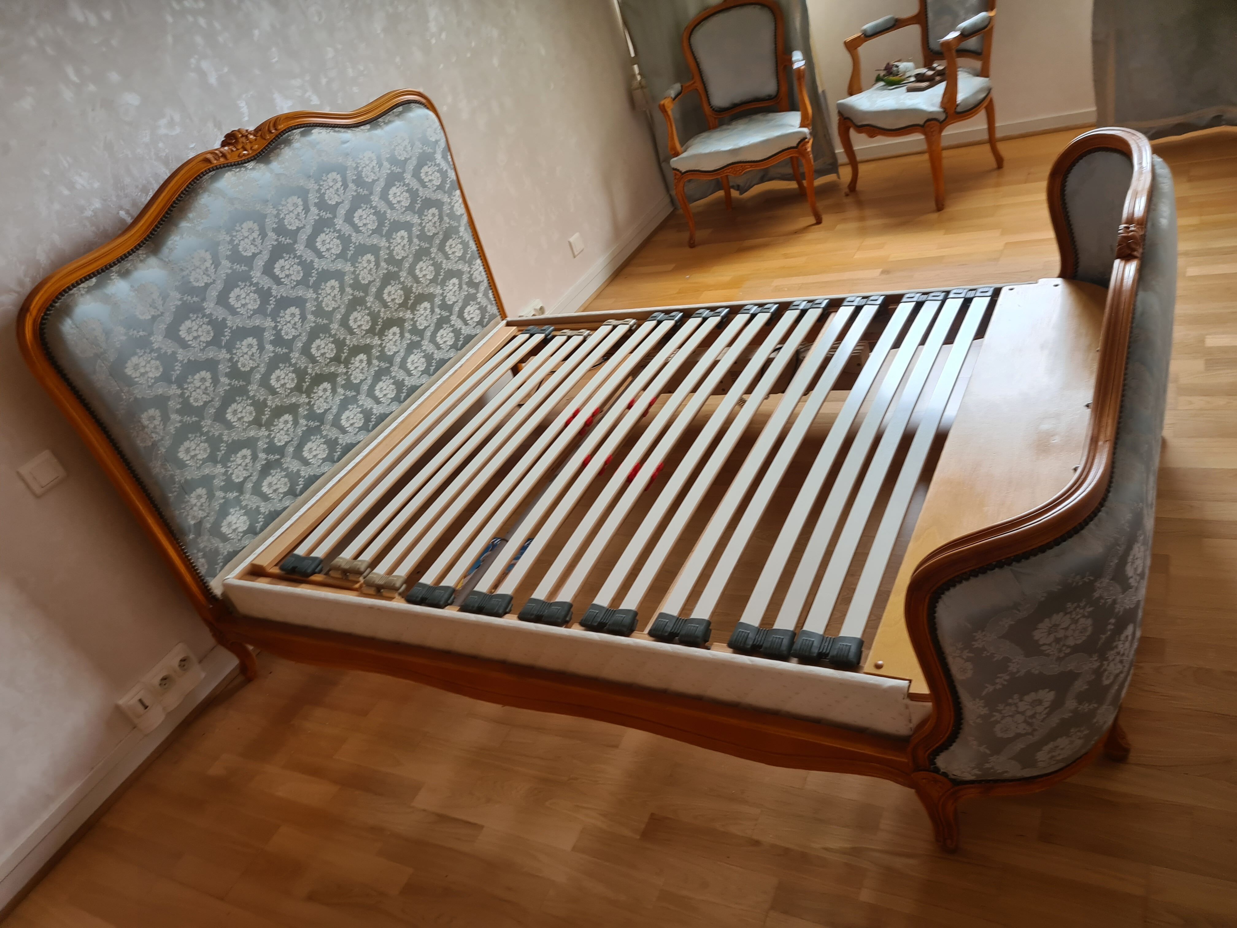 Louis XV style electric bed