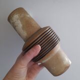 Beautiful ceramic saucer vase