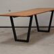 Table de ferme revisitée 235x80cm