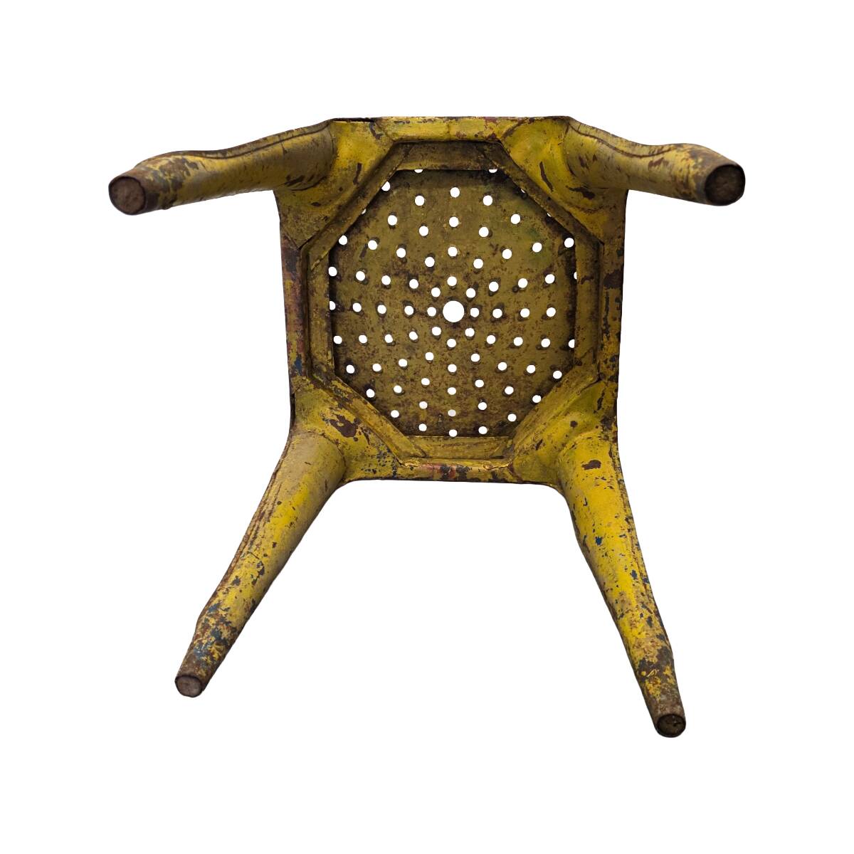 Original French Tolix stool, 1940s