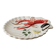 Vintage ceramic serving dish from the 1980s, hand-painted lobster design.