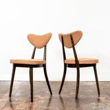 Model No. 124 Dining Chairs by Helena & Jerzy Kurmanowicz, 1960s, Poland, Set of 5