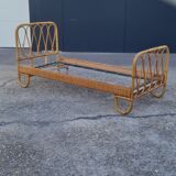 Rattan bed 1960
