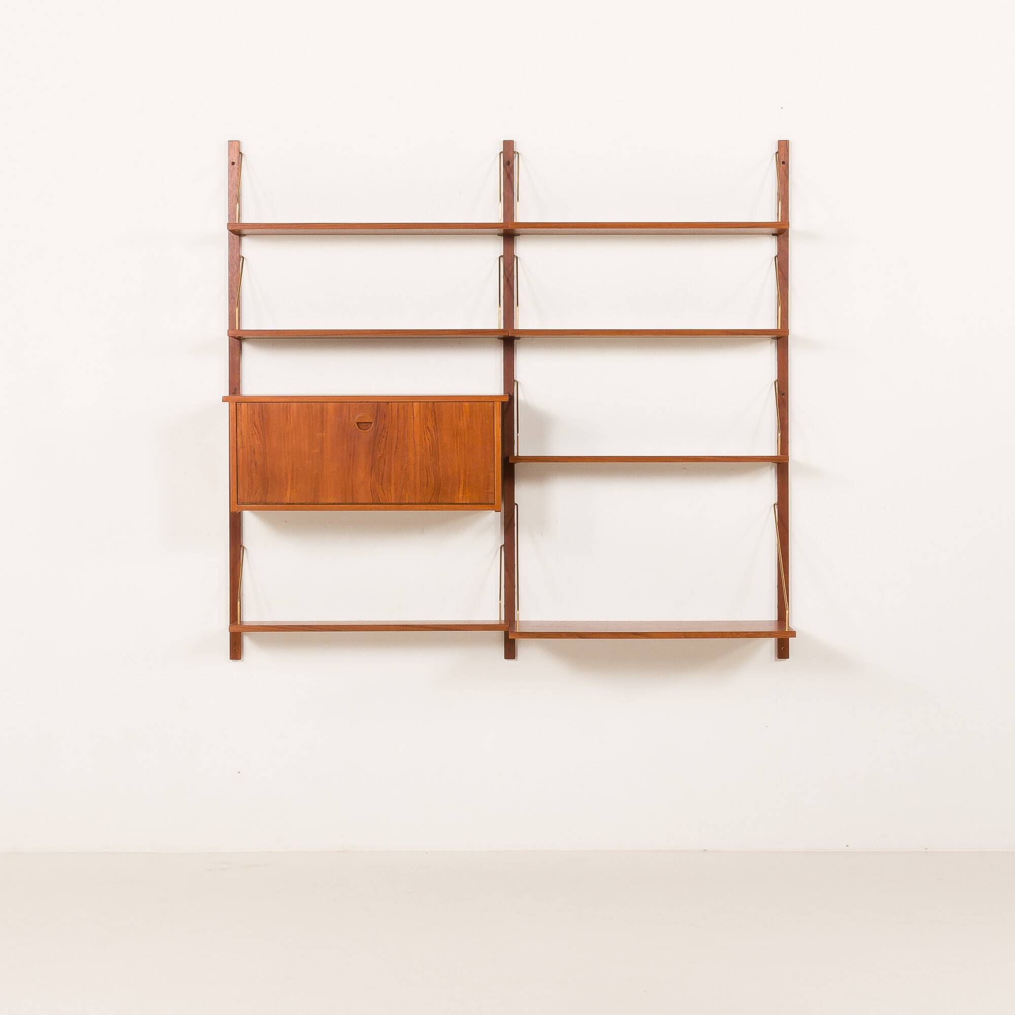 Danish home office wall-unit in the style of Poul Cadovius, 1960s
