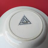 Set of 5 Salins ironstone soup plates