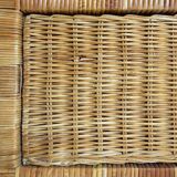 Vintage wicker chest of drawers - 1960s