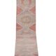 Vintage Turkish rug from Oushak, hand-woven 81x770 cm
