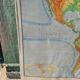Map of the American continent Vidal-Lablache (1950s)