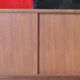 Buffet in teak doors sliding
