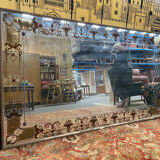 Venetian mirror from brasserie 325x131cm