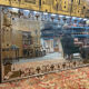 Venetian mirror from brasserie 325x131cm