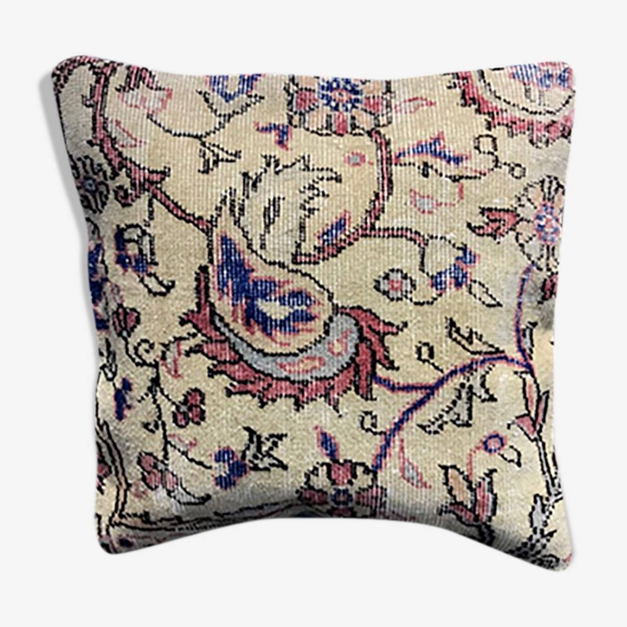 Vintage Faded Rug Pillow Case 50x50 cm