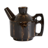 Enamelled teapot