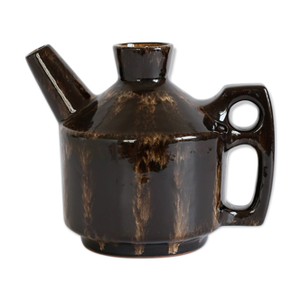 Enamelled teapot