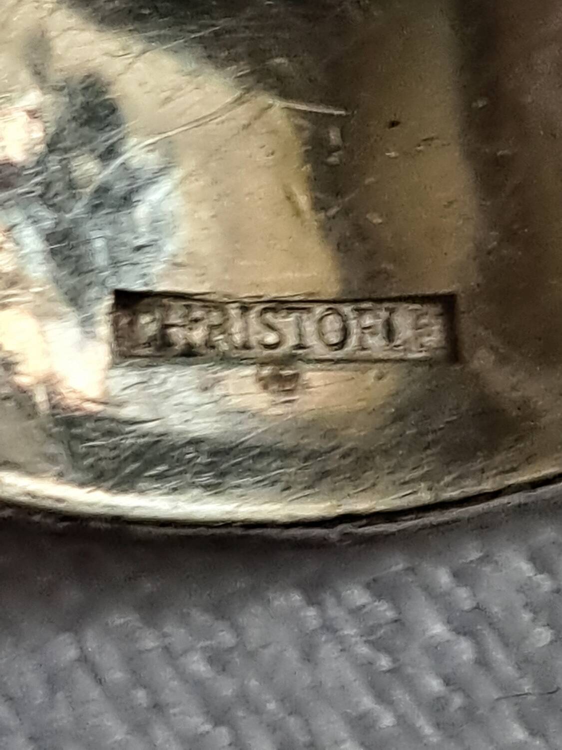 Silver-plated metal spoons. Maison Christofle.