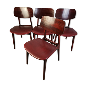 4 chaises de salle à