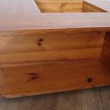 Vintage wooden coffee table 1970