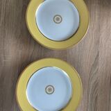 Lot 2 dessert plates bernardaud model sparta vanilla