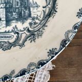 Ironstone plate Château de Chenonceau