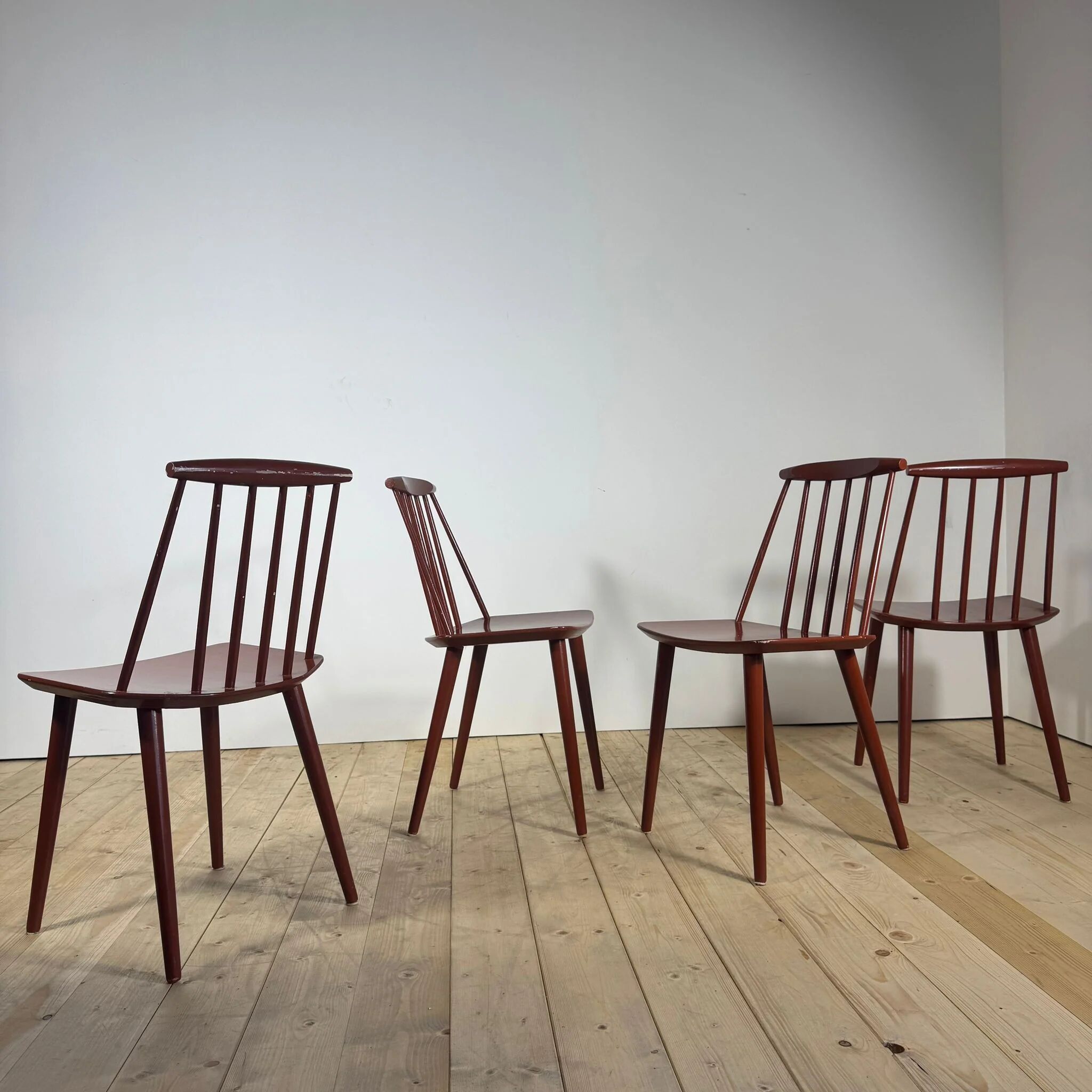 Set of 4 chairs – FDB Møbler (1960s)