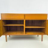 Buffet danois en teck avec tiroirs d'Omann Jun, 1970s