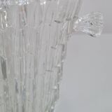 Seau à glace en cristal et sa pince en inox