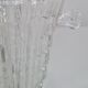 Crystal ice bucket and stainless steel tongs