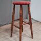 Tabouret haut en chêne