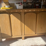 Solid wood sideboard