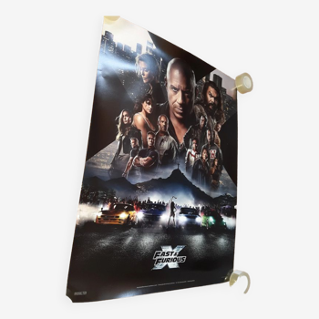 Movie poster Fast & Furious X 40x60 cm