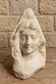 Sculpture en marbre, buste féminin