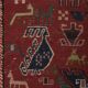 Tapis de couloir turc vintage