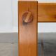 Vintage Scandinavian brutalist coffee table in Swedish pine by Yngve Ekström for Swedese, 1970s.