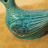 Paon céramique Bitossi