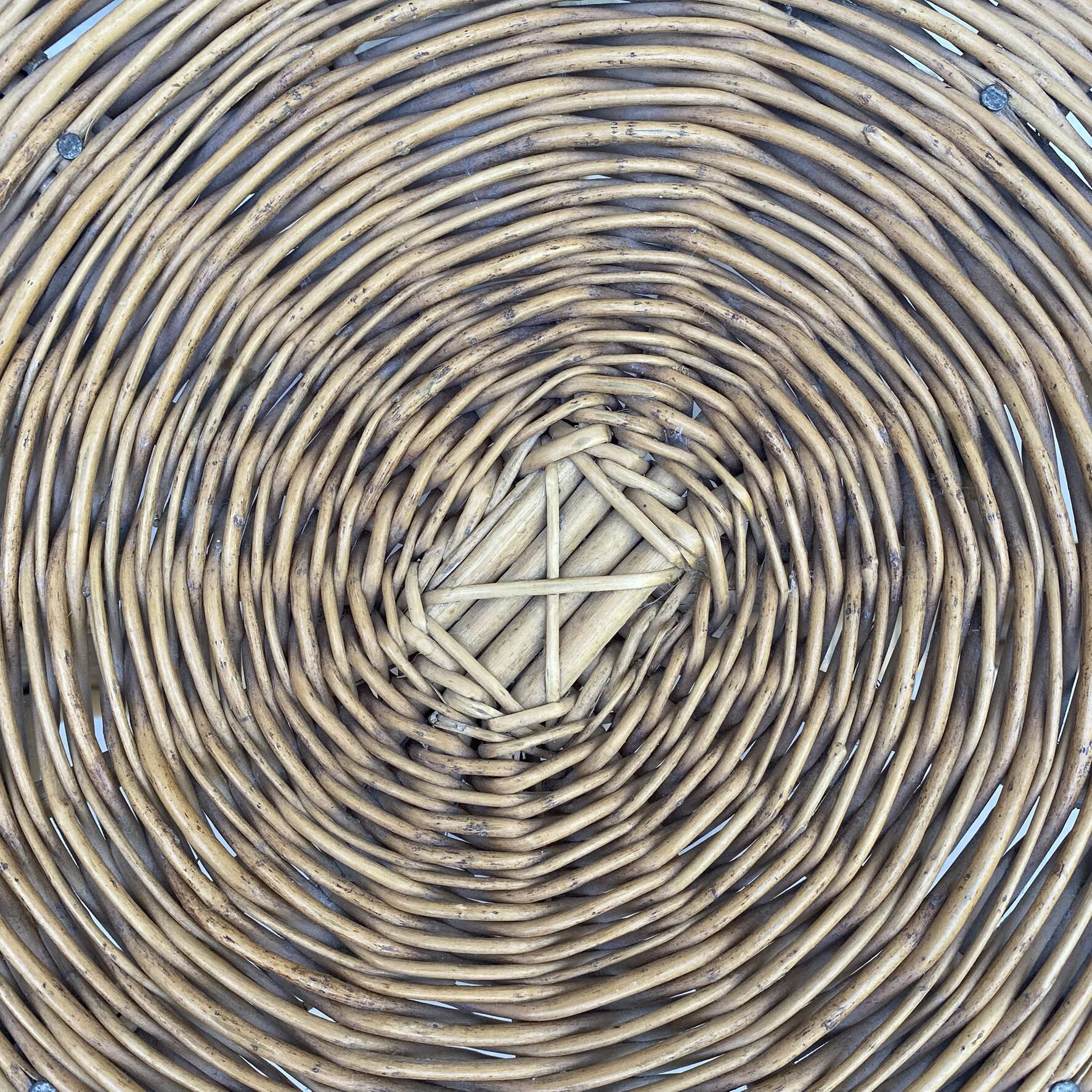 Bedside table, rattan side table