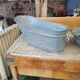 Baignoire enfant en zinc