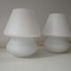 Lampes blanches vintages SCE