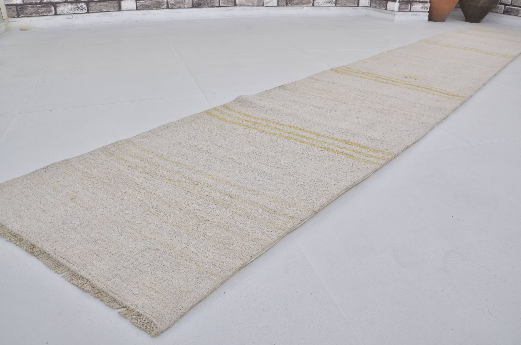 Vintage Turkish Hemp Runner SKU3990