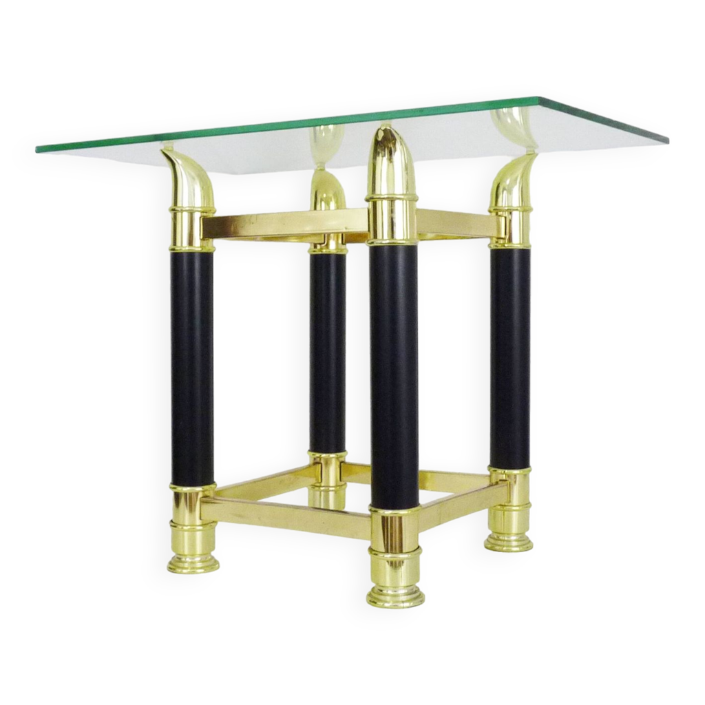 Bout De Canapé Table D’appoint Table De Chevet Avec 1 Tiroir Et 2 Etageres Fbt49 W