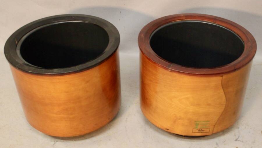 Paire de cache pots hobby flower avec intérieur.