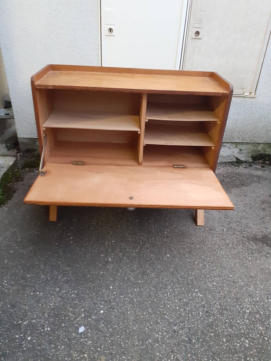 Vintage bedside table