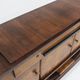 Vintage Italian Art Deco sideboard in burl wood 1930s