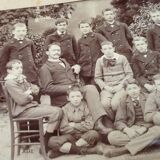 Photographer Jules David (Levallois-Perret) 1901-02 Etampes Collège Geoffroy Saint-Hilaire