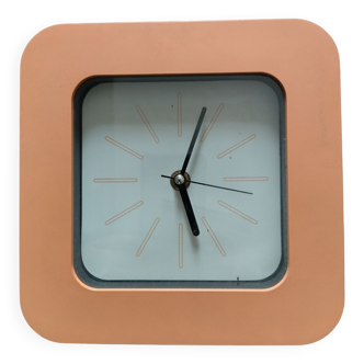 Horloge Orange Vintage à aiguilles