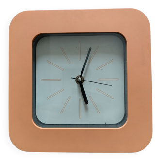 Vintage Orange Clock with Hands