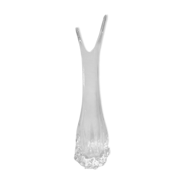 Large crystal vase