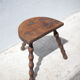 Tabouret tripode, bois