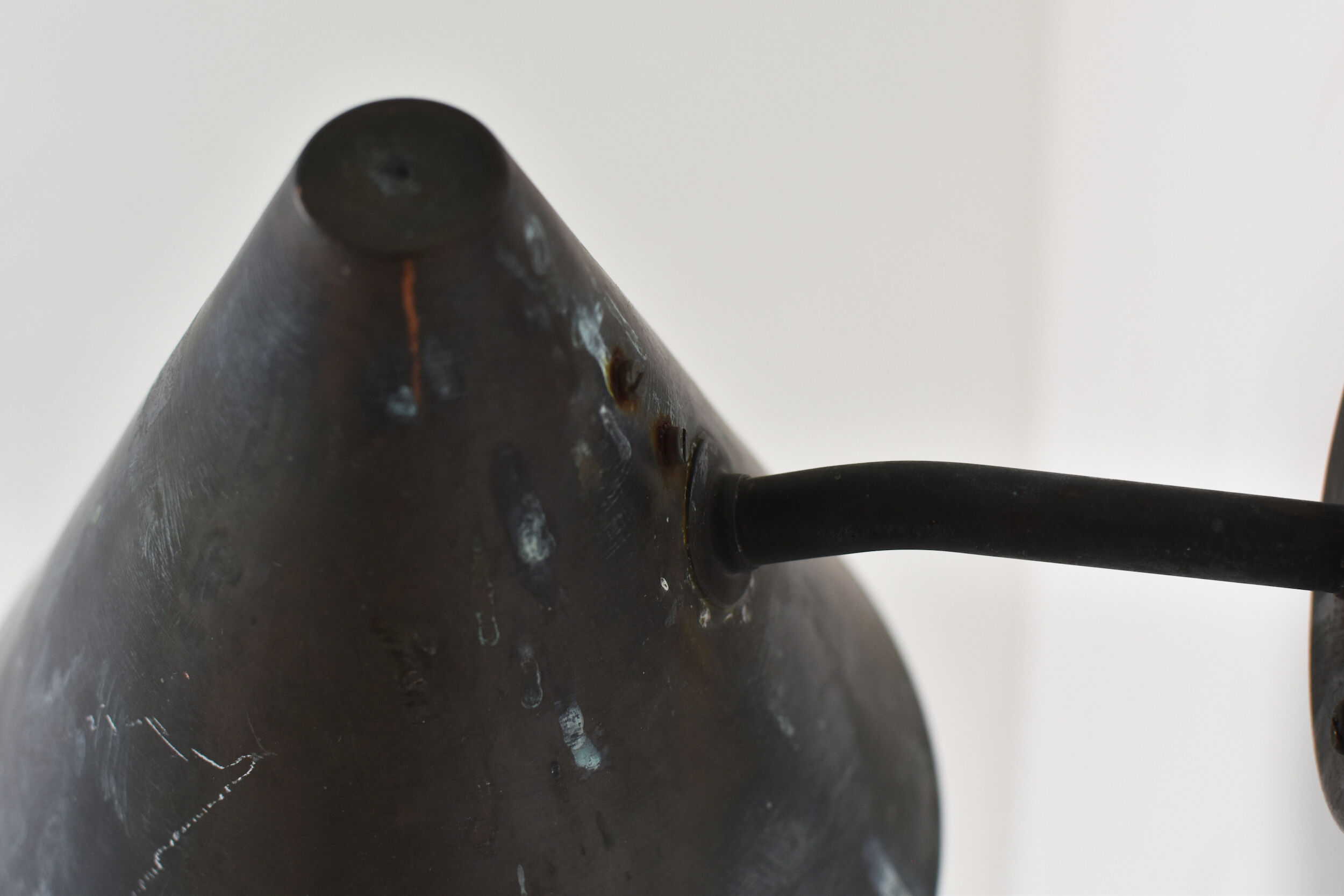 'Tratten' wall lamp by Hans Agne Jakobsson for AB Markaryd, Sweden 1950s.